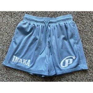 Inaka Power Shorts Mens Medium Blue 5" Mesh